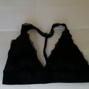 NWT Victoria's Secret PINK T-Strap Halter Bra